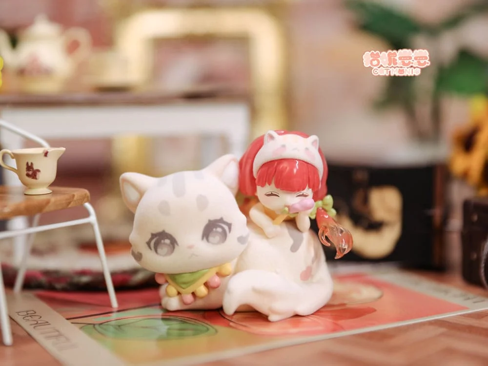 Original Character Trading Figures Cat Nizizi-Kitten with you 8 cm Blind Box - 1 Unidade